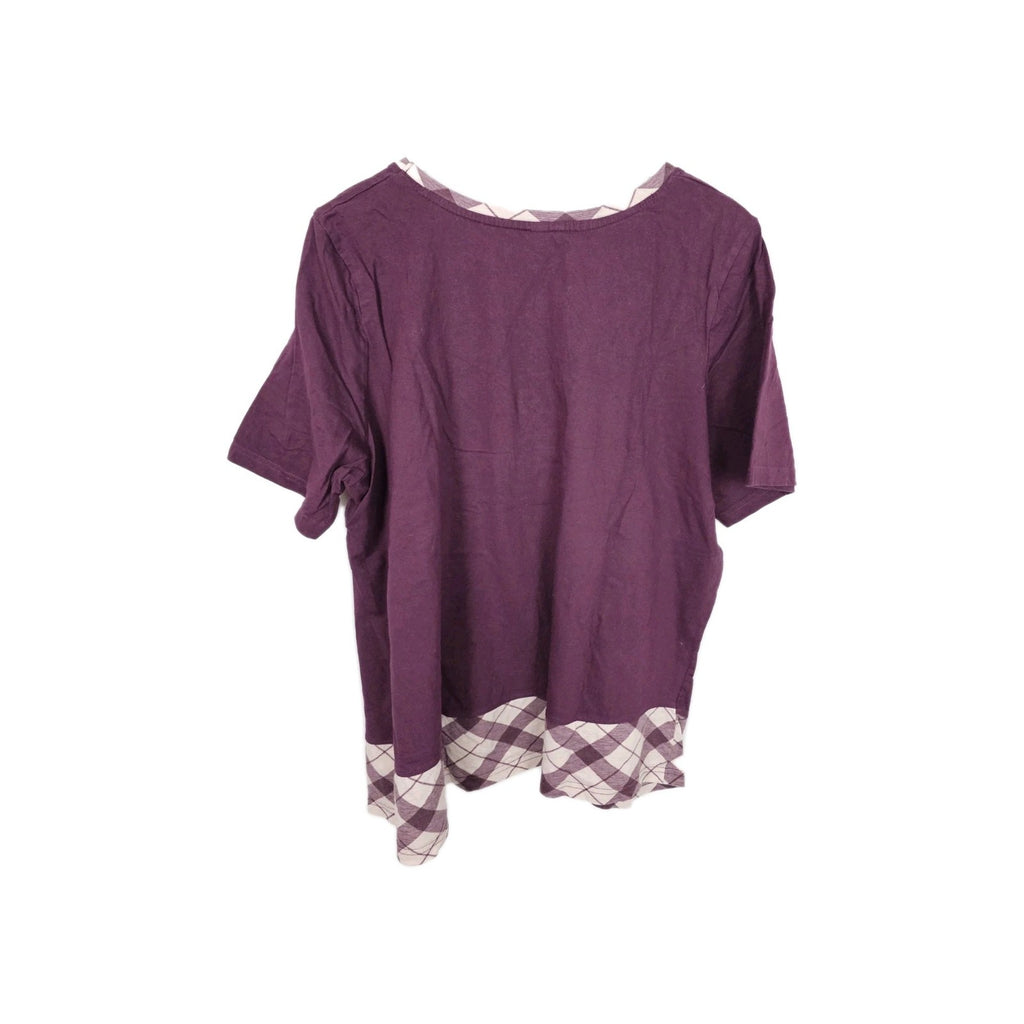 EK9880 Damen T-Shirt Sheego Gr.M Lila2