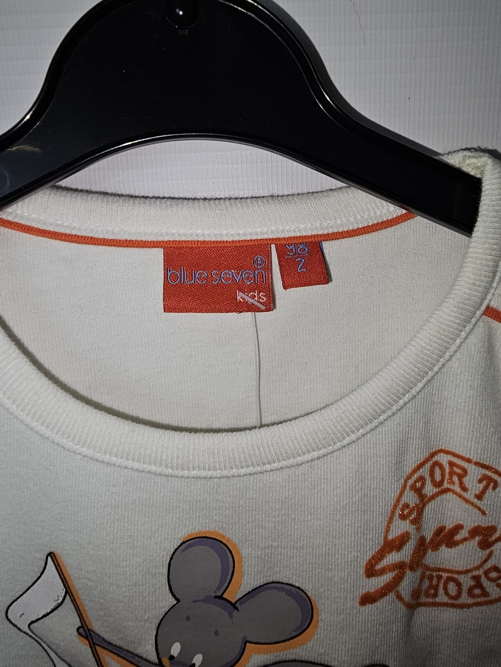 EK0342 Jungen Tshirt von Blue Seven, Weiß, Gr.981