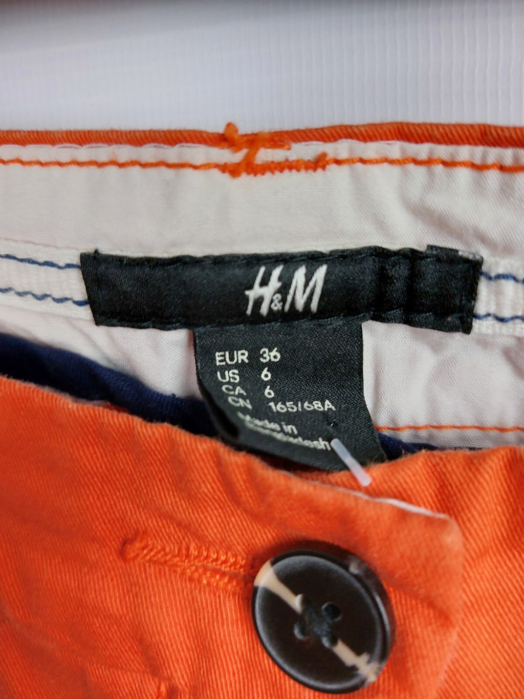 EK4501 Damen Hose von H&M, orange, Gr.362