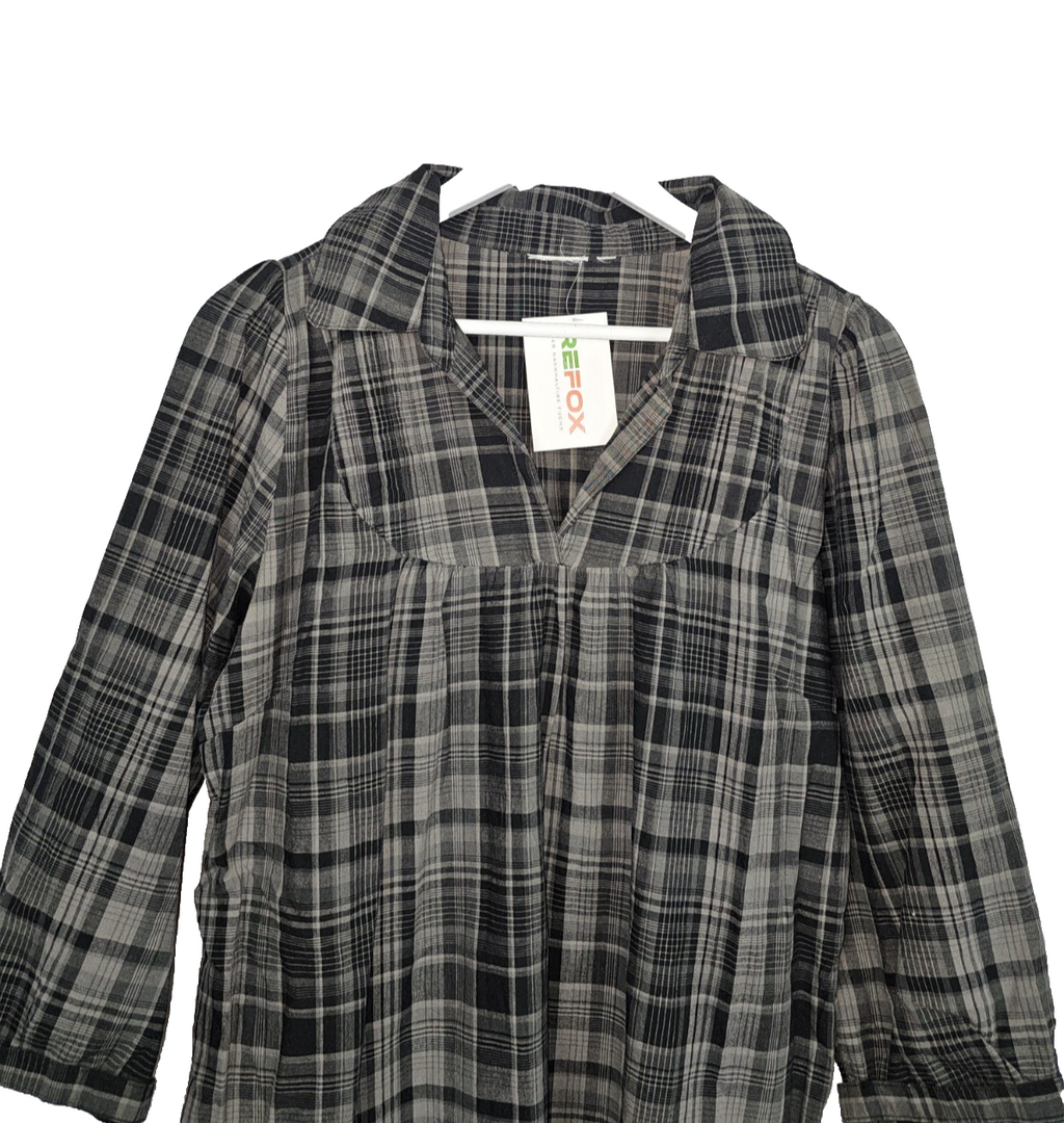 EK7779 Damen Kleid, grau, Gr.XL1