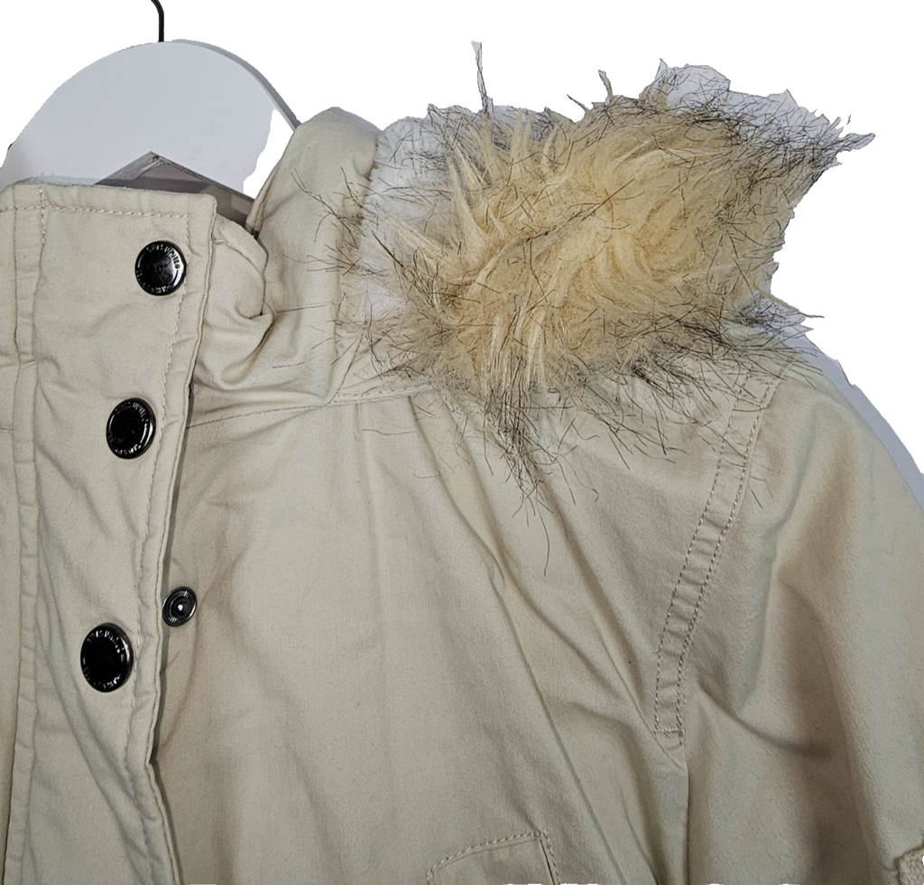 EK7060 Mädchen Jacke von Girls United, beige, Gr.158-164 3