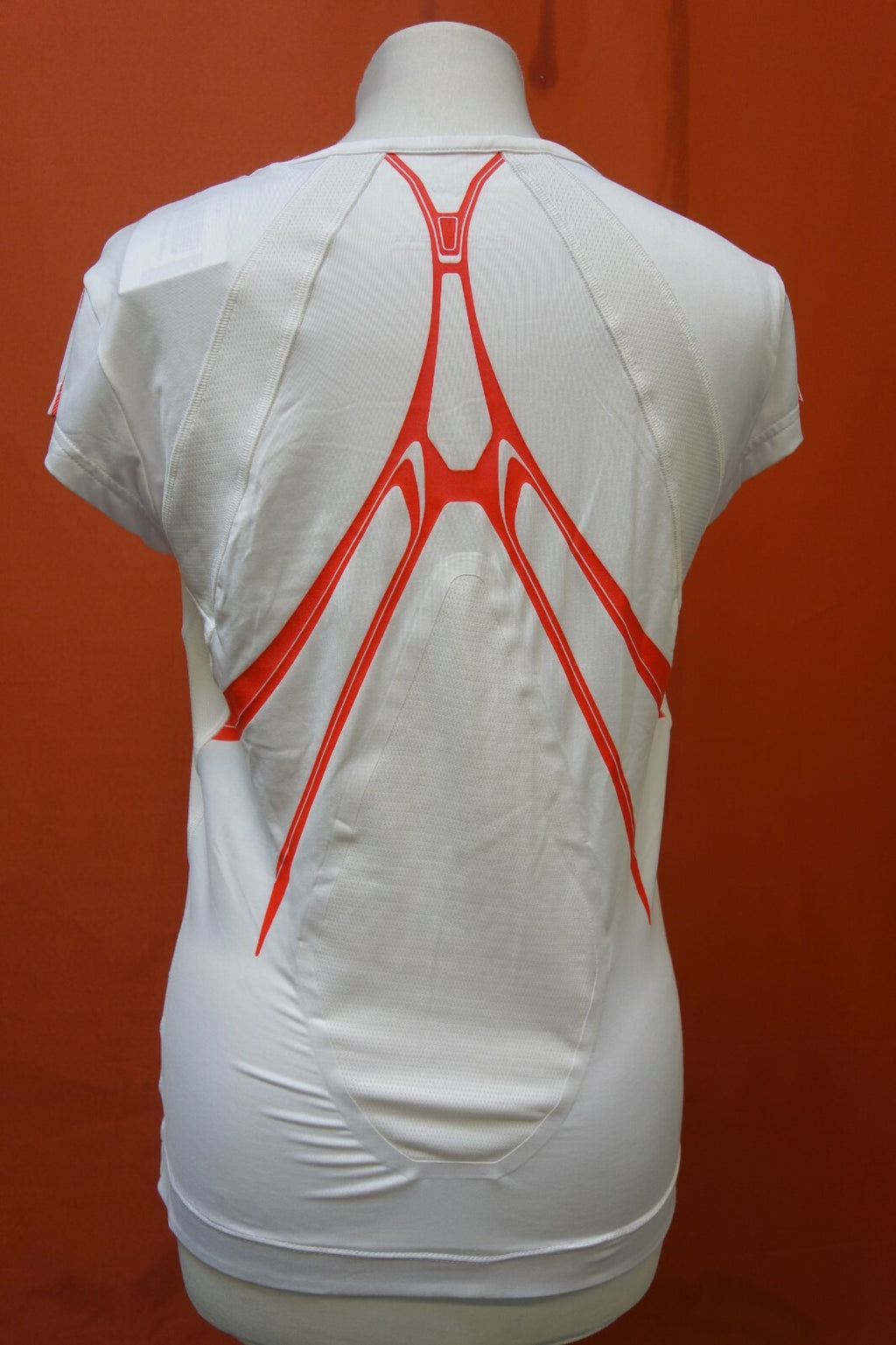 EK0573 Damen Sportshirt von adidas, weiß, S4