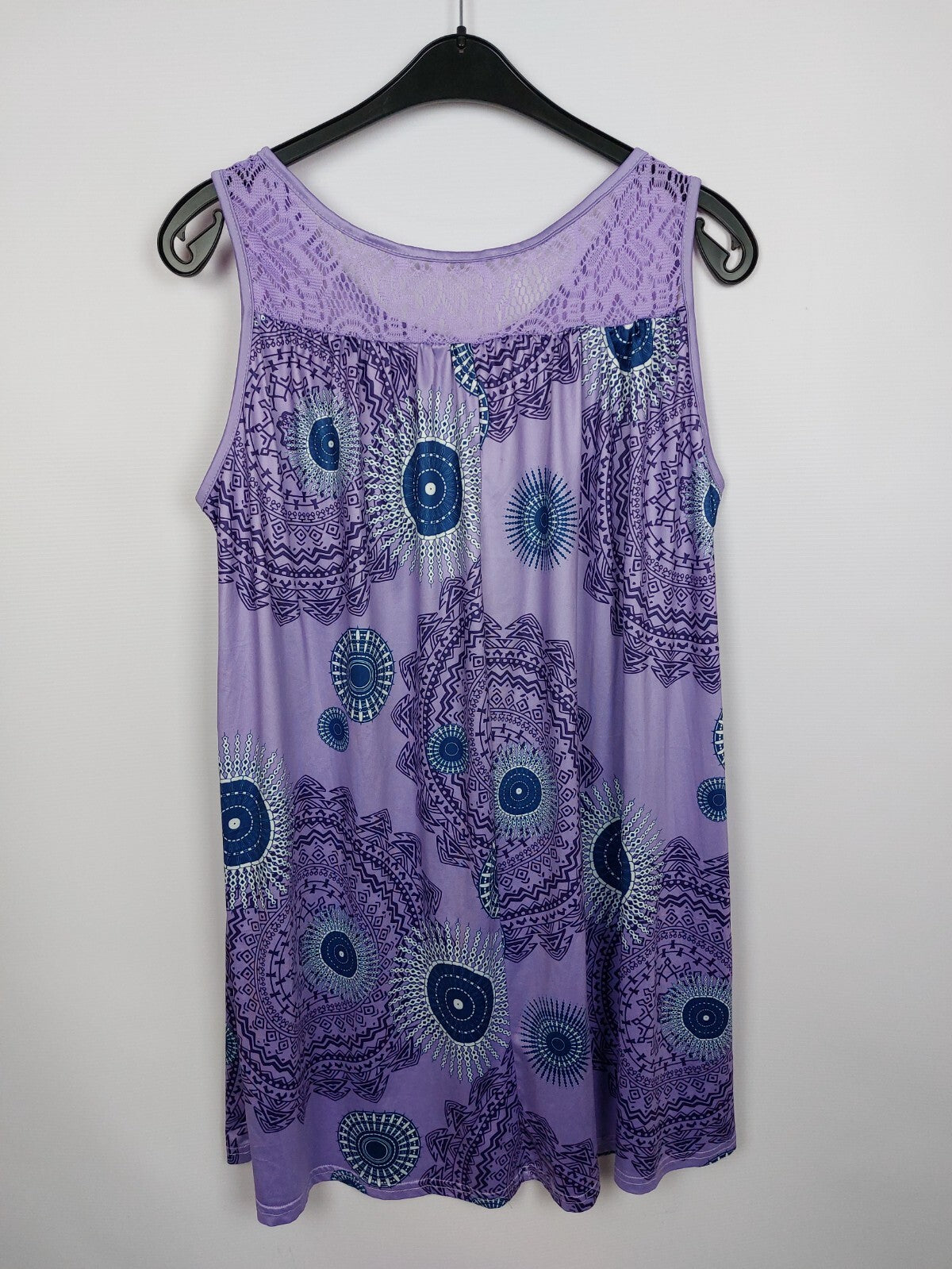 EK2313 Damen Kleid, lila, Gr. 2XL2