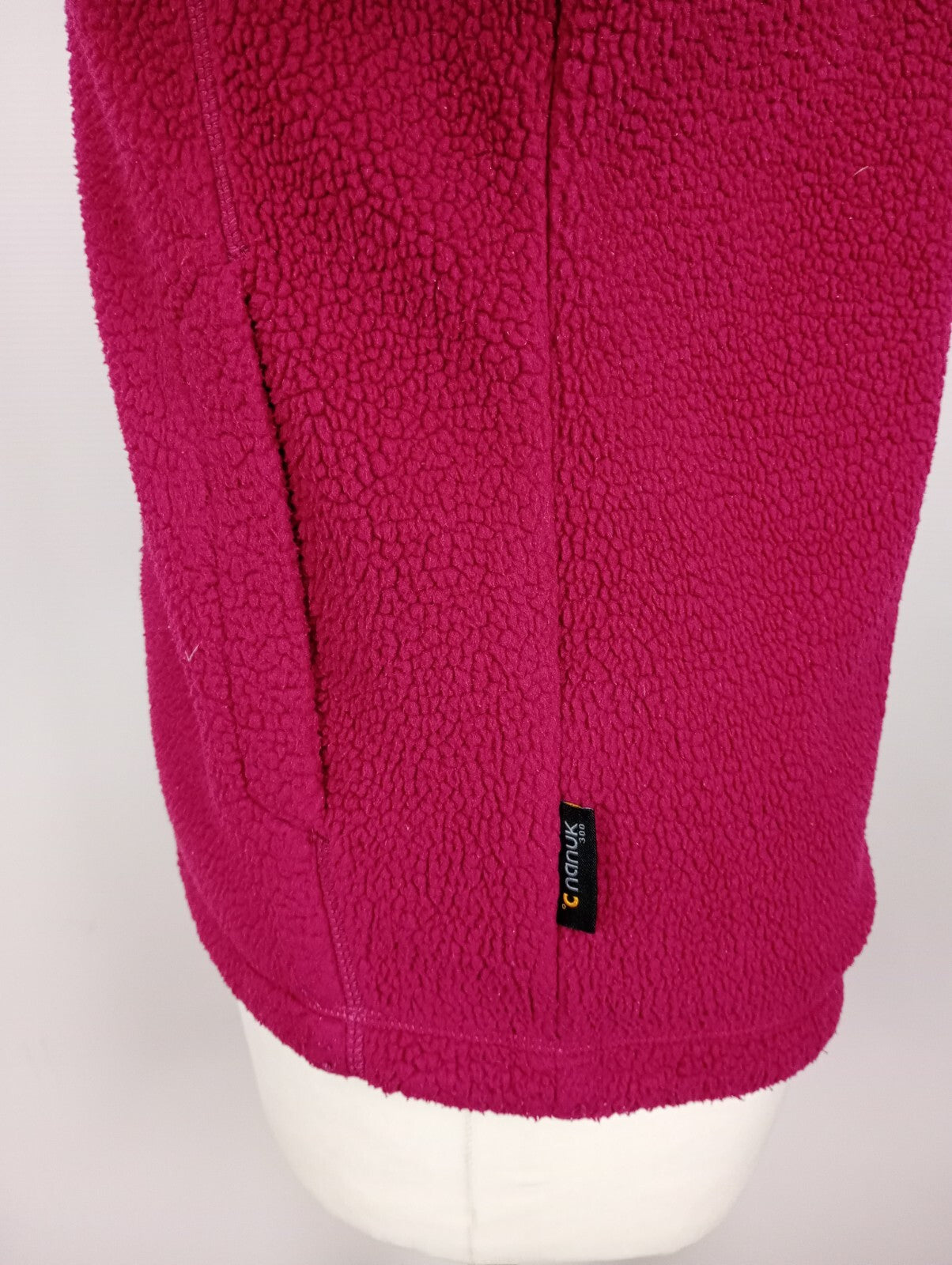 EK3033 Mädchen Fleecejacke von Jack Wolfskin, himbeerrot, Gr. 1525