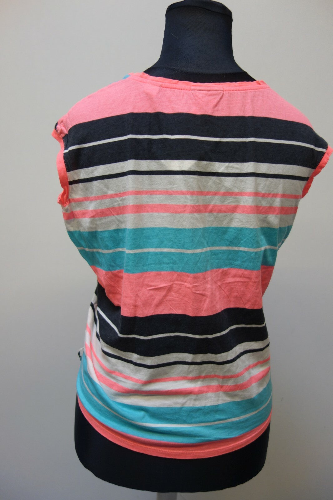 EK0629 Damen T-Shirt von Maison Scotch, getsreift, Gr. 14