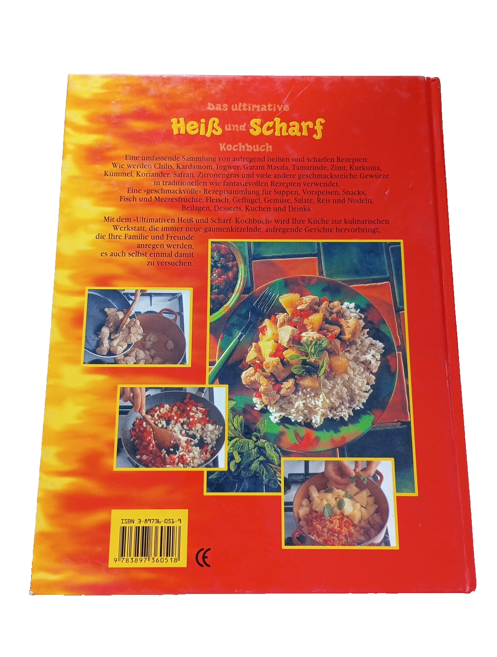 EB3412 Das ultimative Heiß und Scharf Kochbuch | Buch | 1