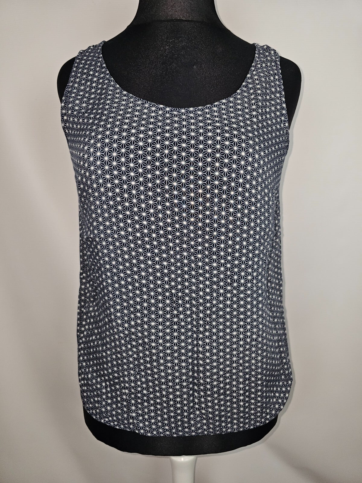 EK6521 Damen Bluse von Tom Tailor, blau-weiß, Gr.400