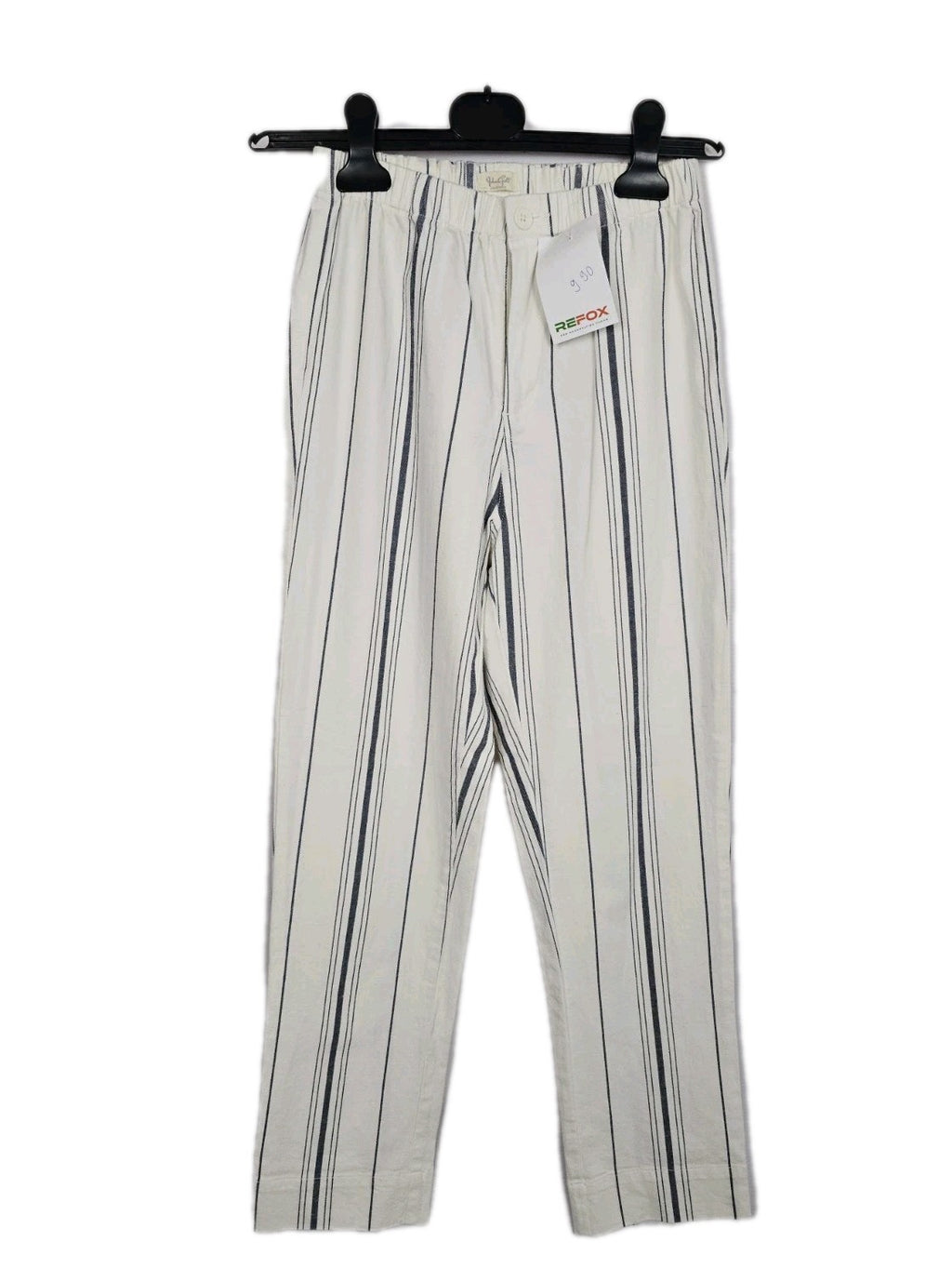 EK10153 Damen Hose von J.Galt, weiß-blau, Gestreift, Gr.XXS (Größentabelle)0