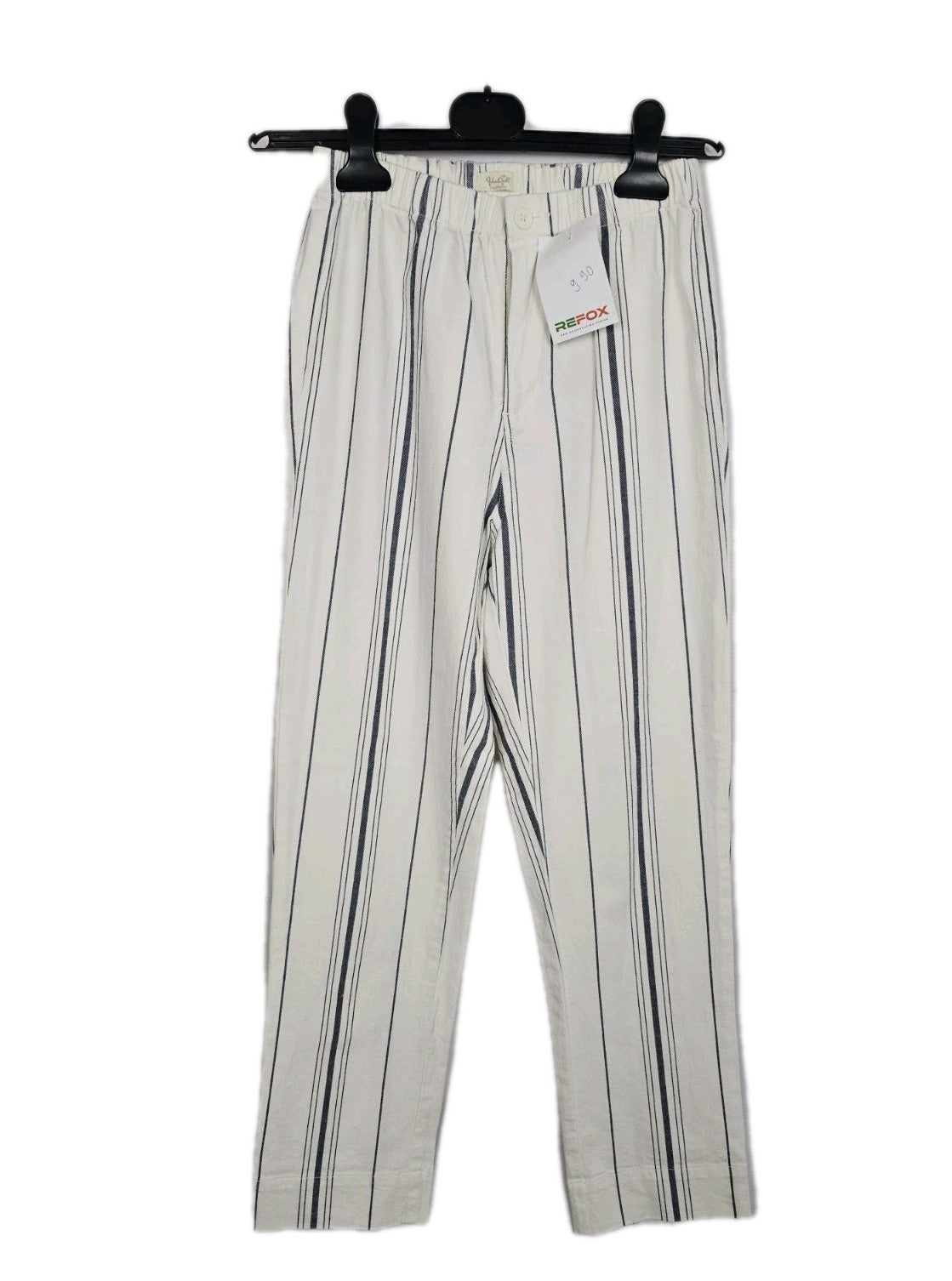 EK10153 Damen Hose von J.Galt, weiß-blau, Gestreift, Gr.XXS (Größentabelle)0