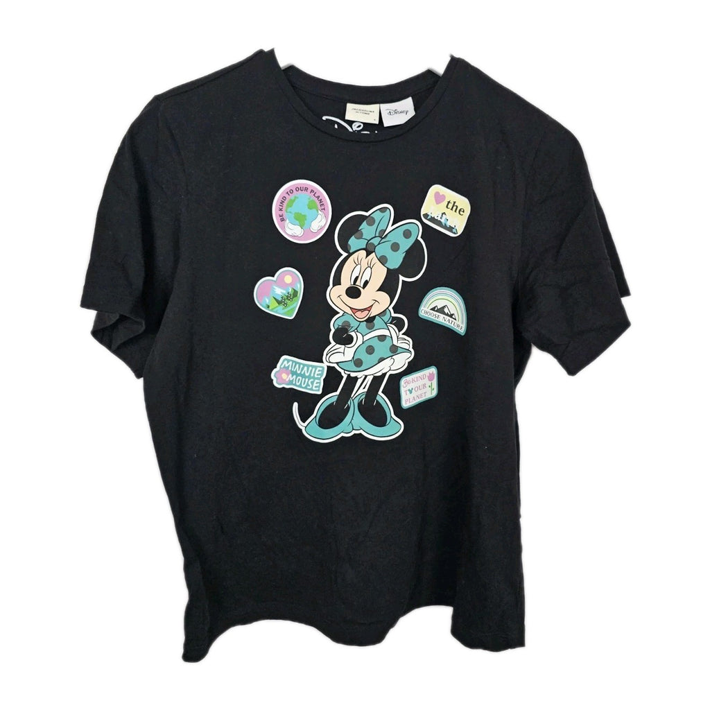 EK8891 Damen T-Shirt von Disney,  Schwarz, Gr. S0