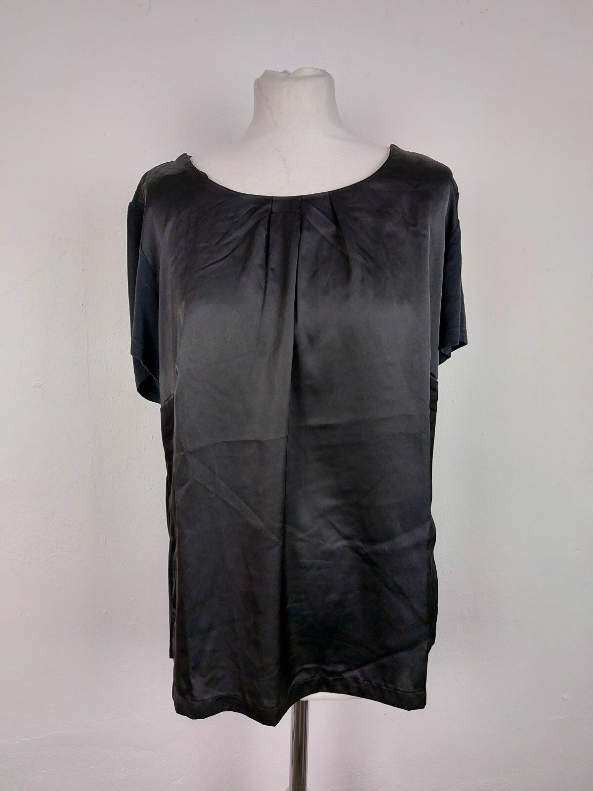 EK1289 Damen T-Shirt von Tchibo, schwarz, Gr. 40/420