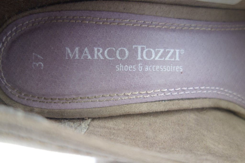 ES0342 Damen Pumps von Marco Tozzi, grau, Gr. 372