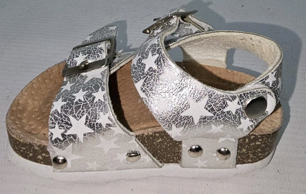 ES900 Mädchen Sandalen von Bacio&Bacio, Silber, Gr.193