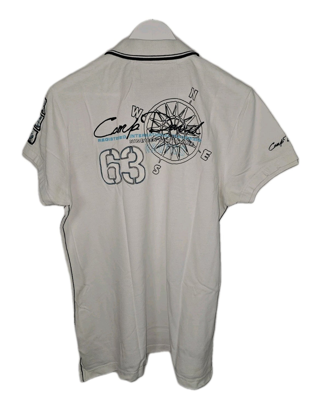 EK9972 Herren T-Shirt von Camp David, weiß, Gr.L5