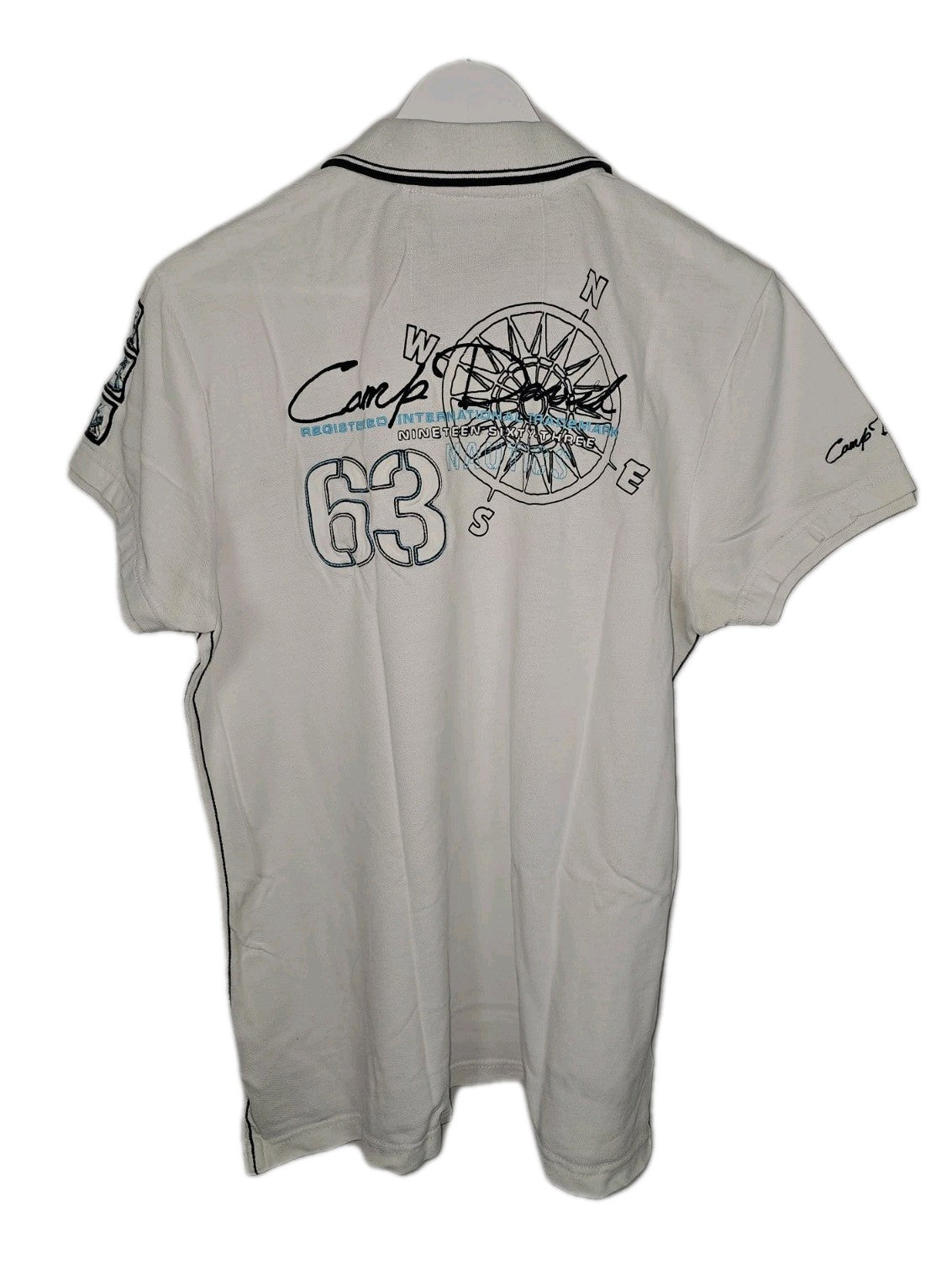 EK9972 Herren T-Shirt von Camp David, weiß, Gr.L5