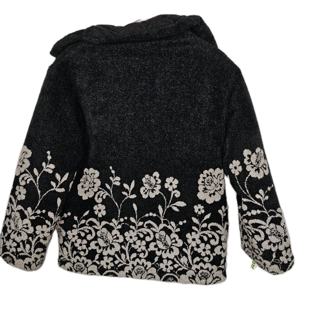 EK9723 Damen Wendejacke von Togzzone, Schwarz/Mehrfarbig, Gr. Ca. S/M2