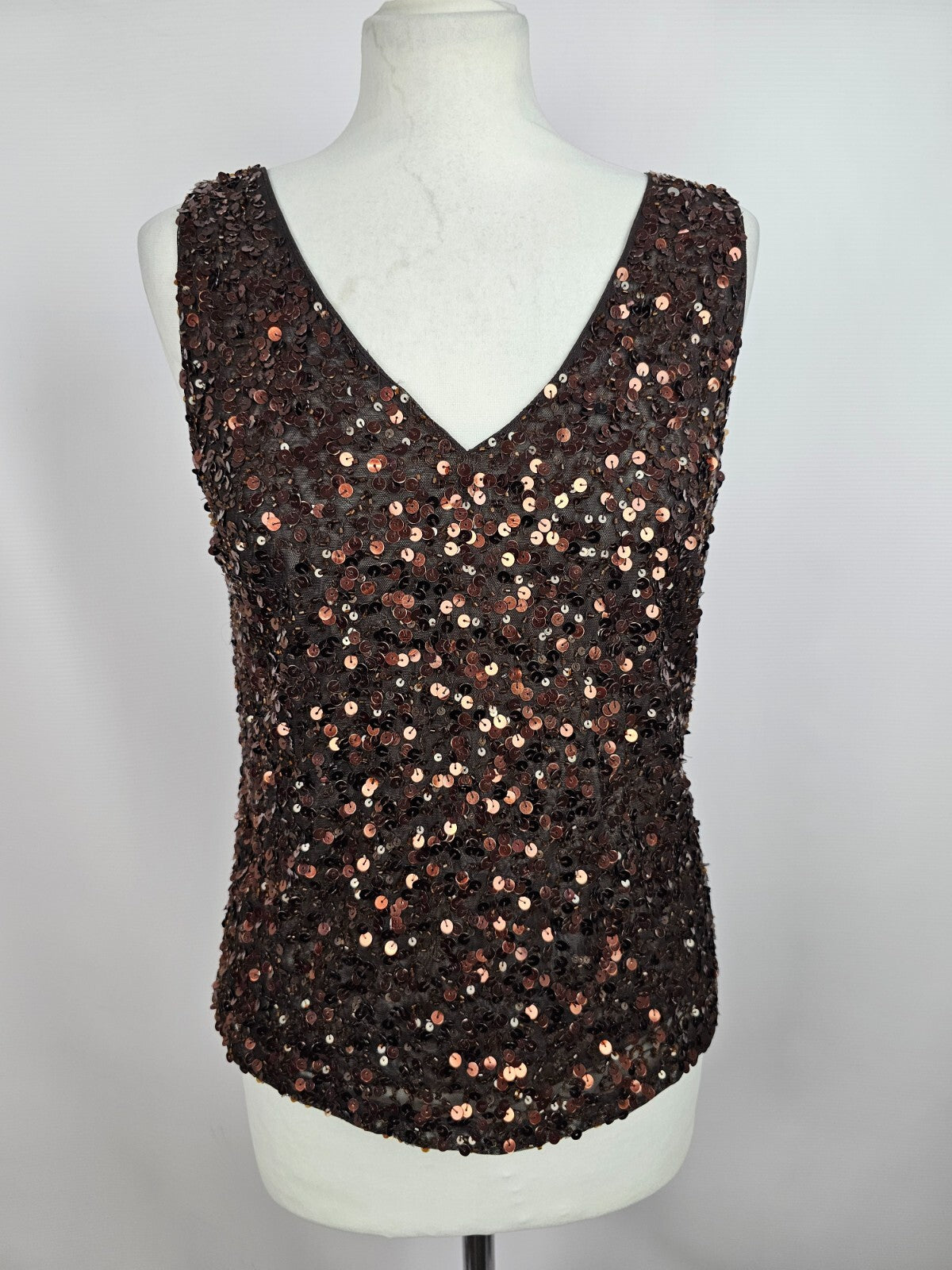 EK5040 Damen Shirt von Vera Mont, braun/kupfer, Gr. S0