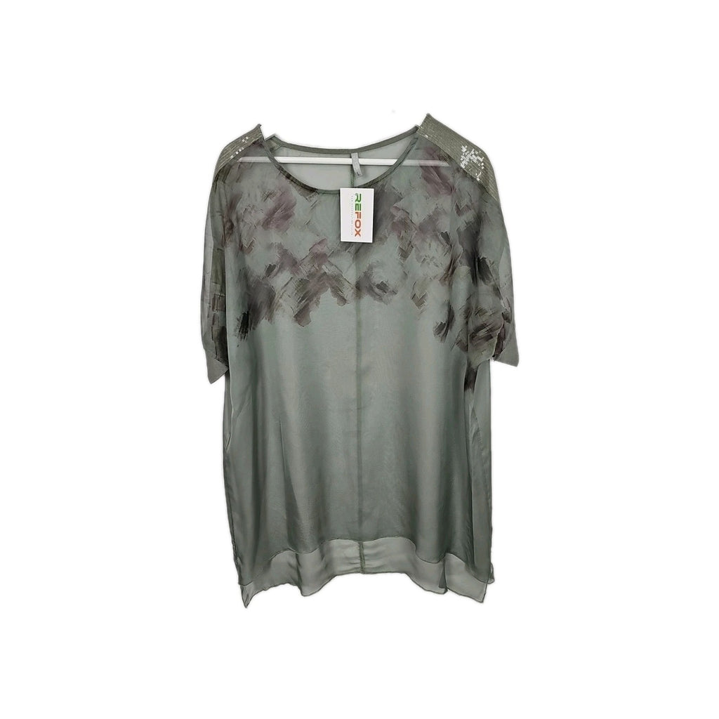 EK9790 Damen T-Shirt Laura Torreli Gr.L Grün0