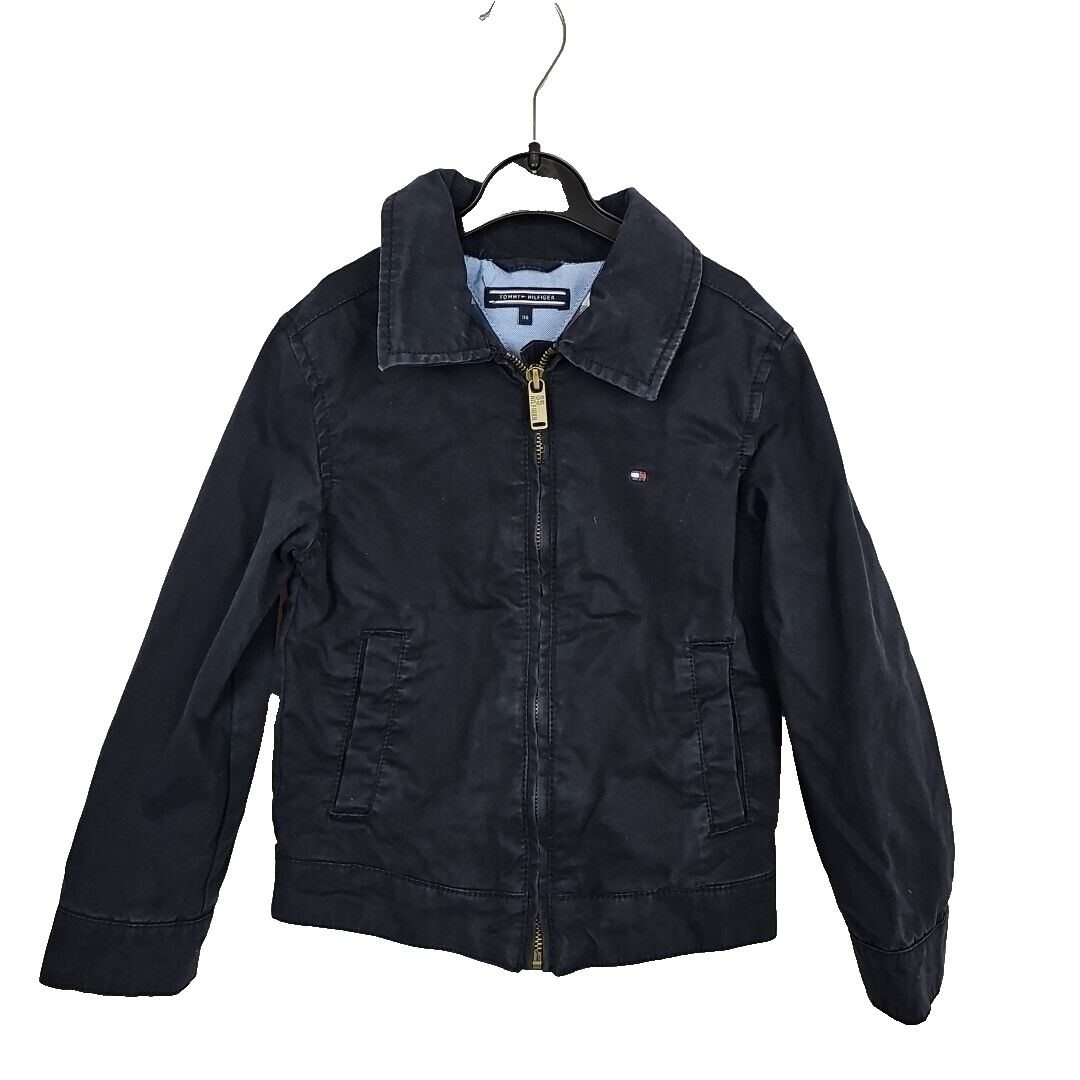 EK4353 Kinder Jacke von Tommy Hilfiger, Dungelblau, Gr. 1160
