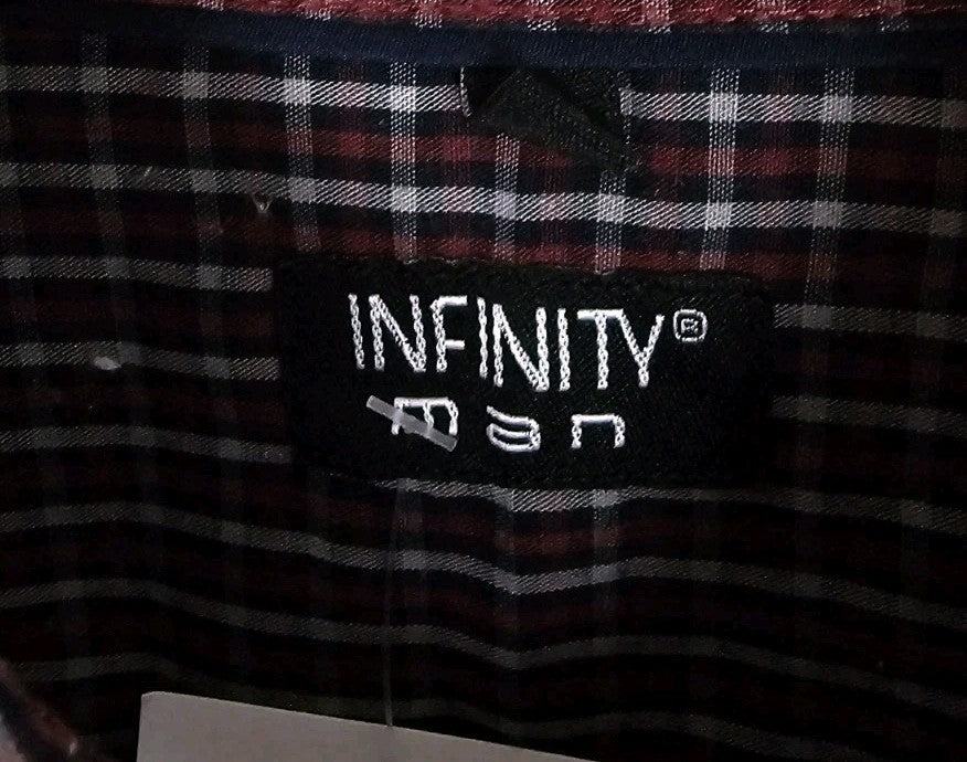 EK9316 Herren Hemd Infinity Gr.S Rot Karriert1