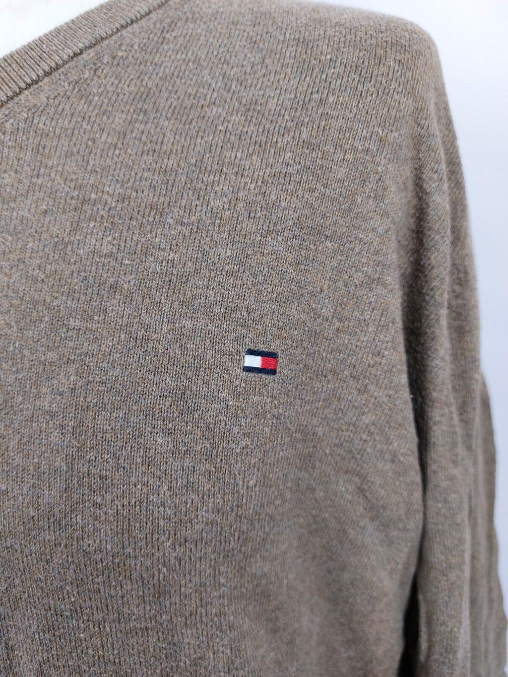 EK4405 Herren Pullover von Tommy Hilfiger, braun, Gr. L2
