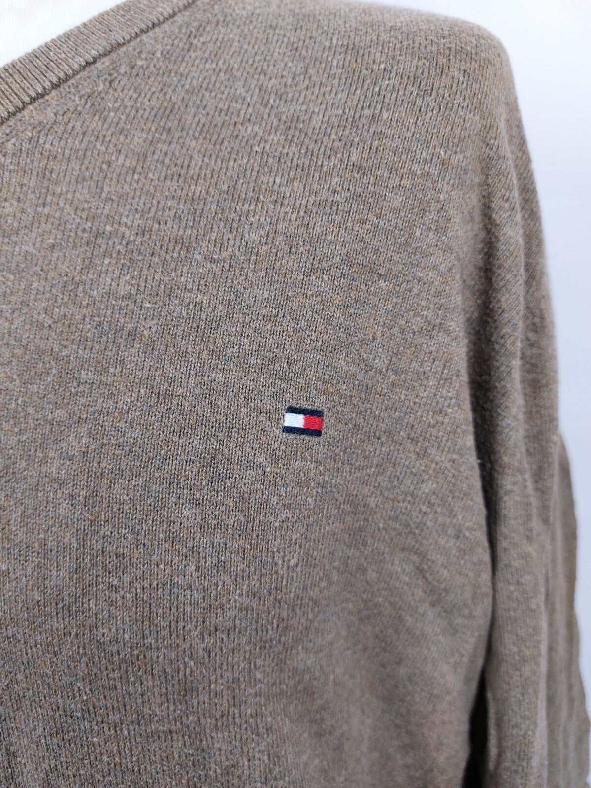 EK4405 Herren Pullover von Tommy Hilfiger, braun, Gr. L2