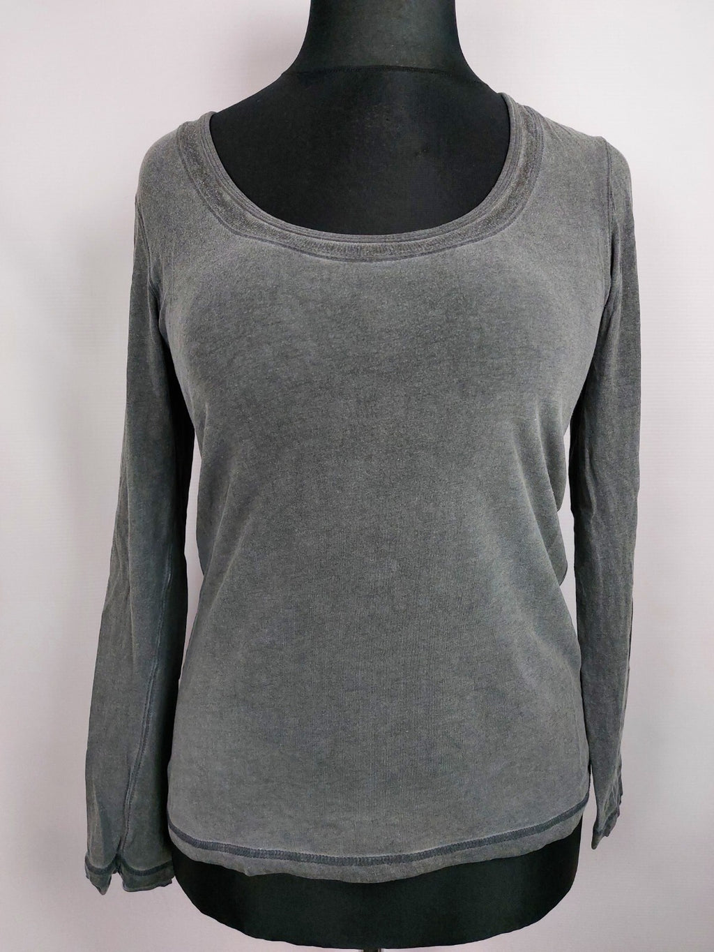EK1423 Damen Langarmshirt von Nile, grau, Gr.L0