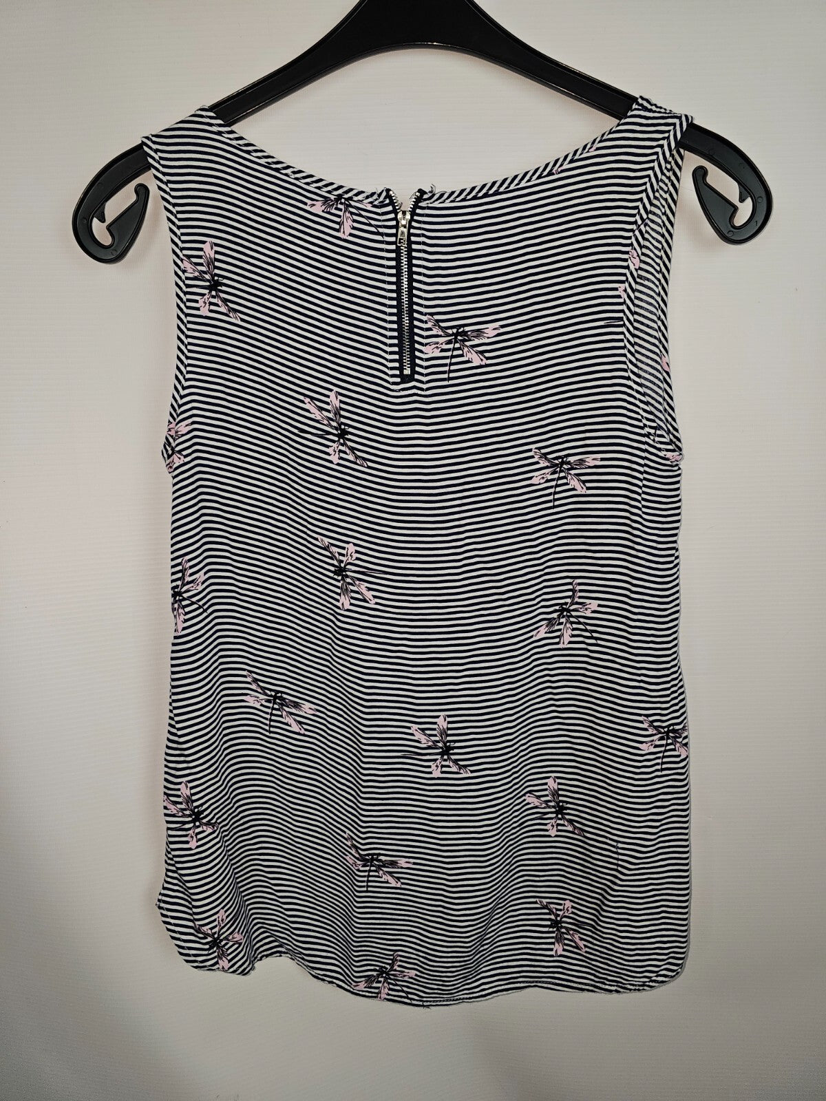 EK6160 Damen Bluse von MyHailys, blau-weiß-rosa, Gr.S3