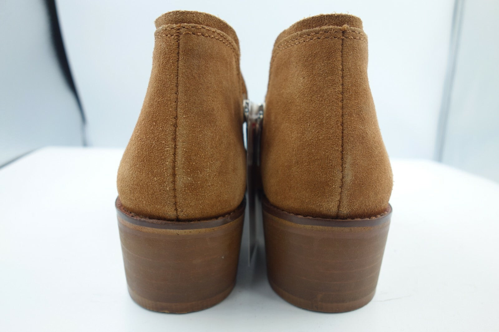 ES0455 Damen Stiefeletten von Pull&Bear, braun, Gr. 402