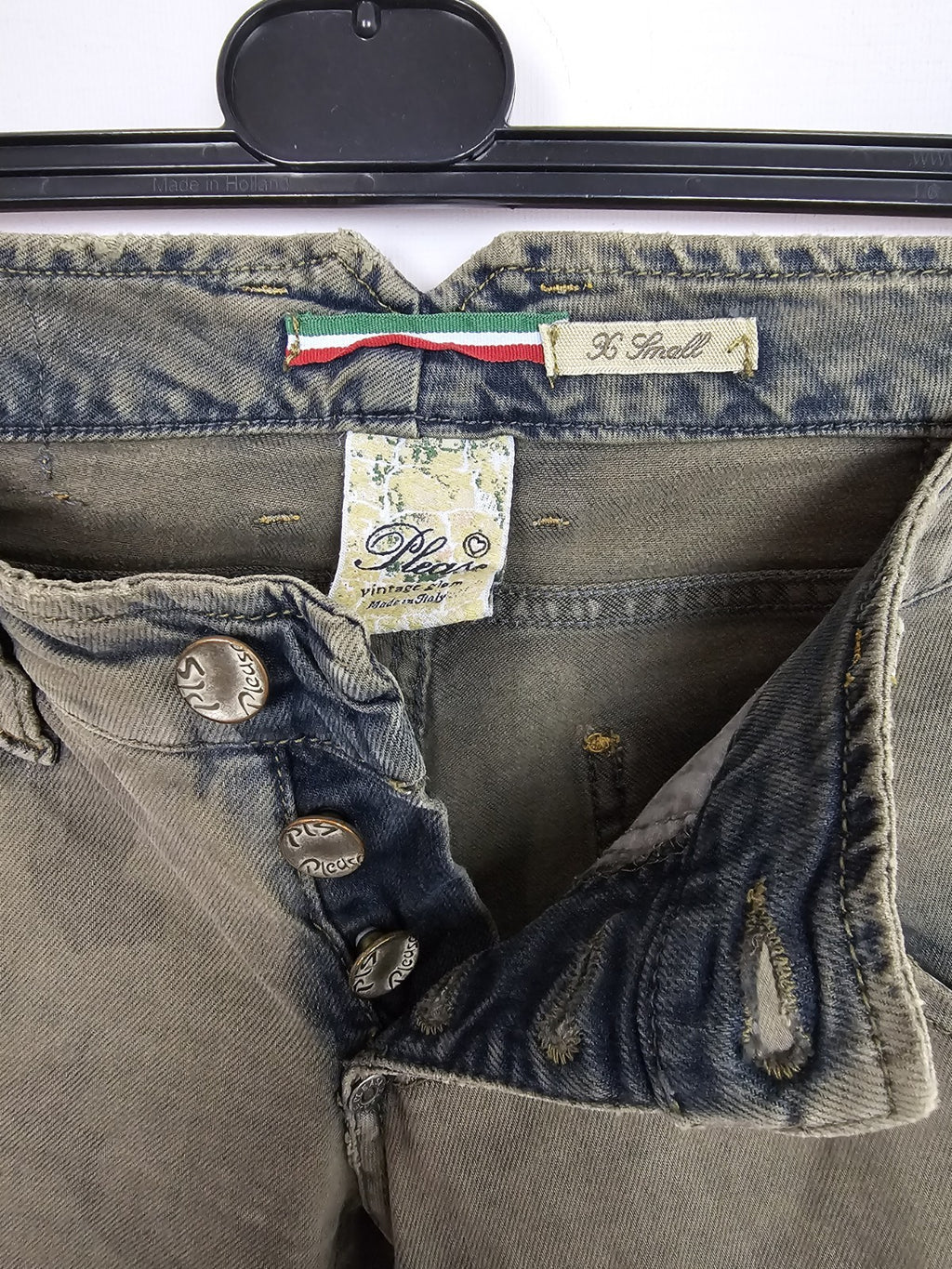 EK9596 Damen Jeans von Please, Grau, Gr. S1