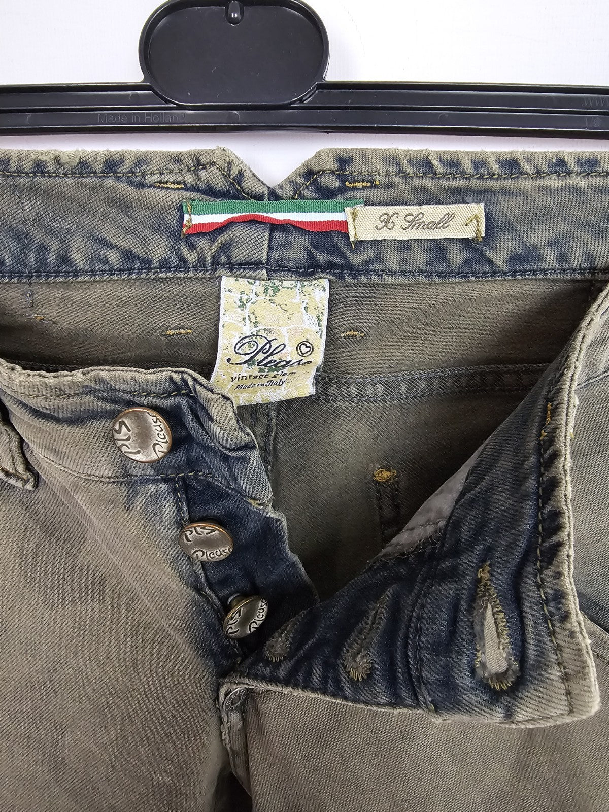 EK9596 Damen Jeans von Please, Grau, Gr. S1