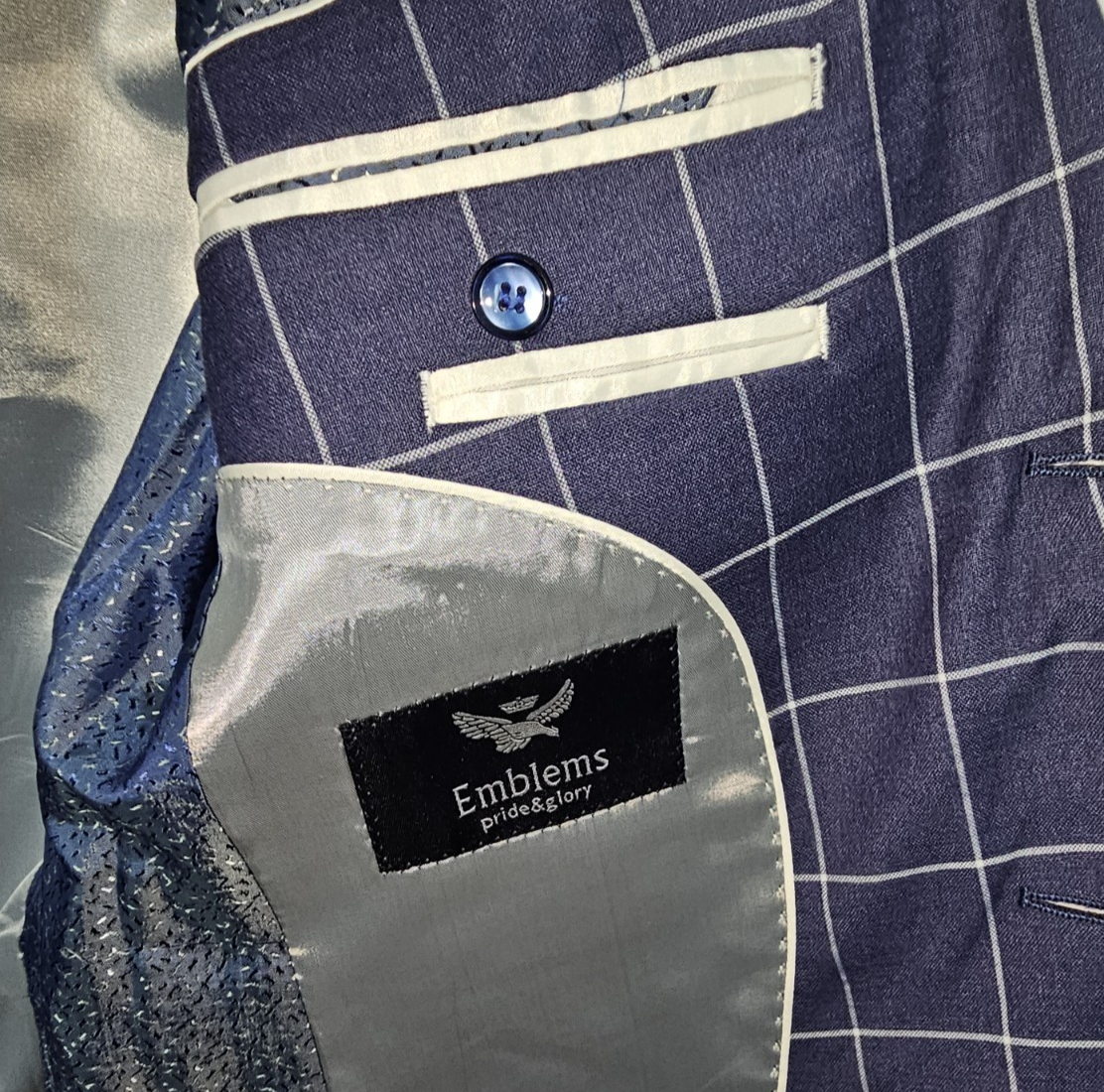 EK7703 Herren Jackett von Emblems, blau, Gr.483