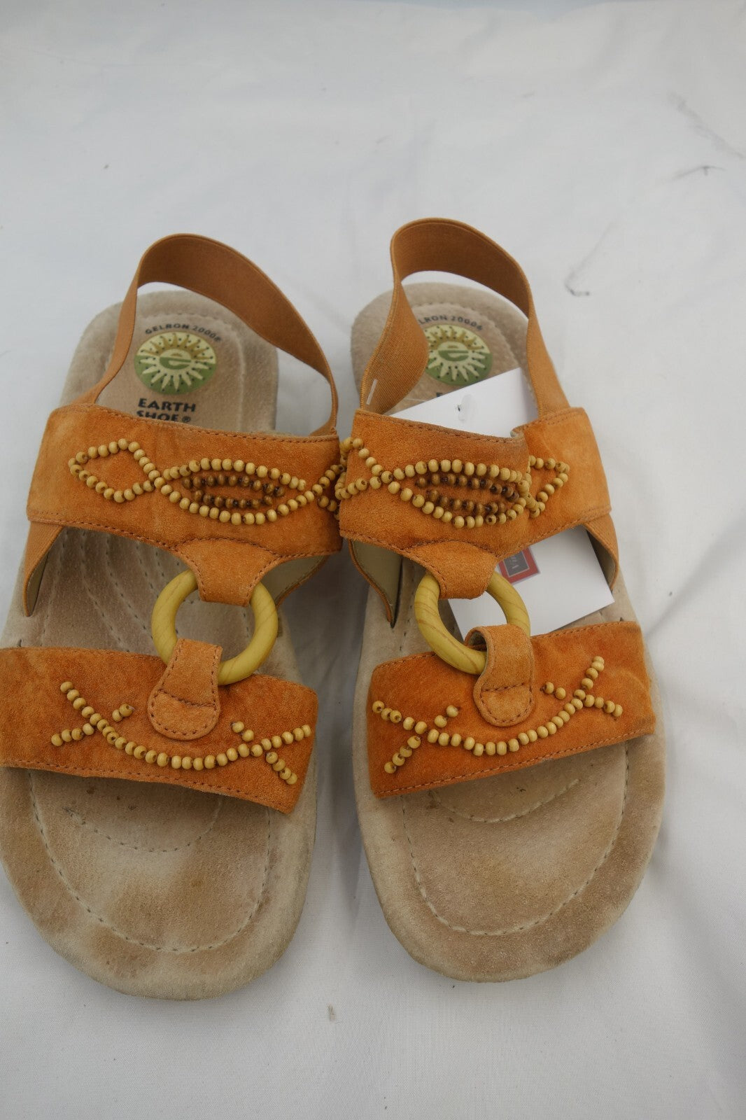 ES0567 Damen Sandalen von Earthshoe, orange, Gr. 81