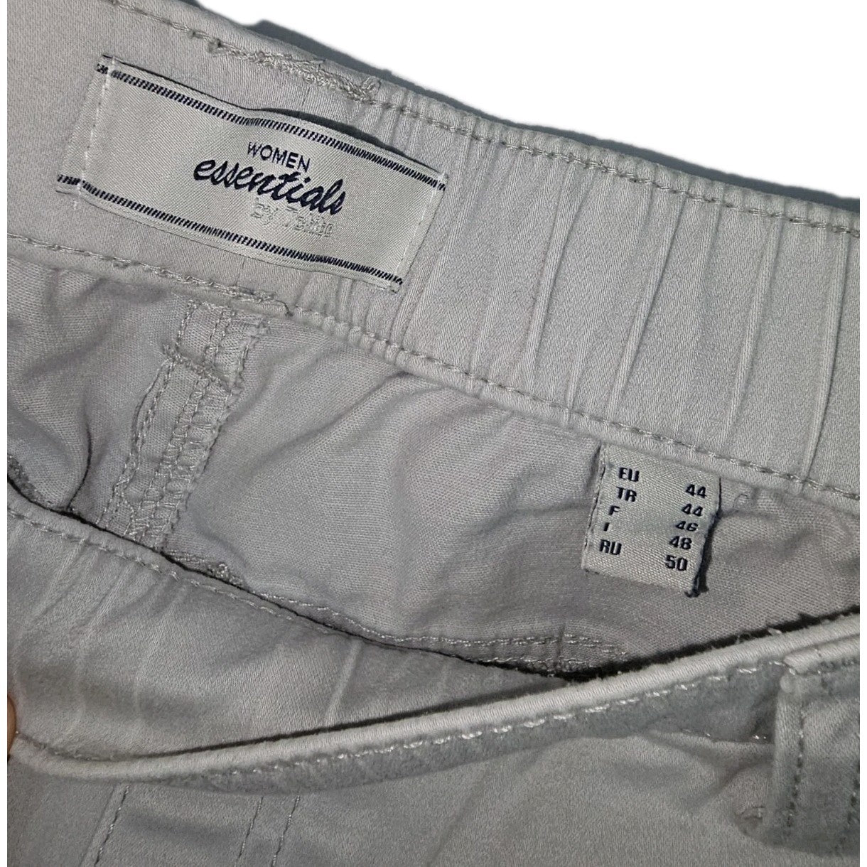 EK11140 Damen Hose von Tchibo, Grau, Gr. 441