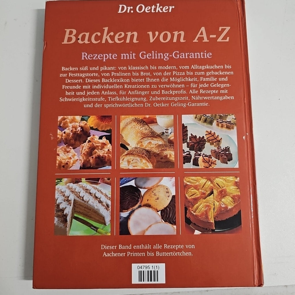 EB1963 Backen Von A-Z, A-B1