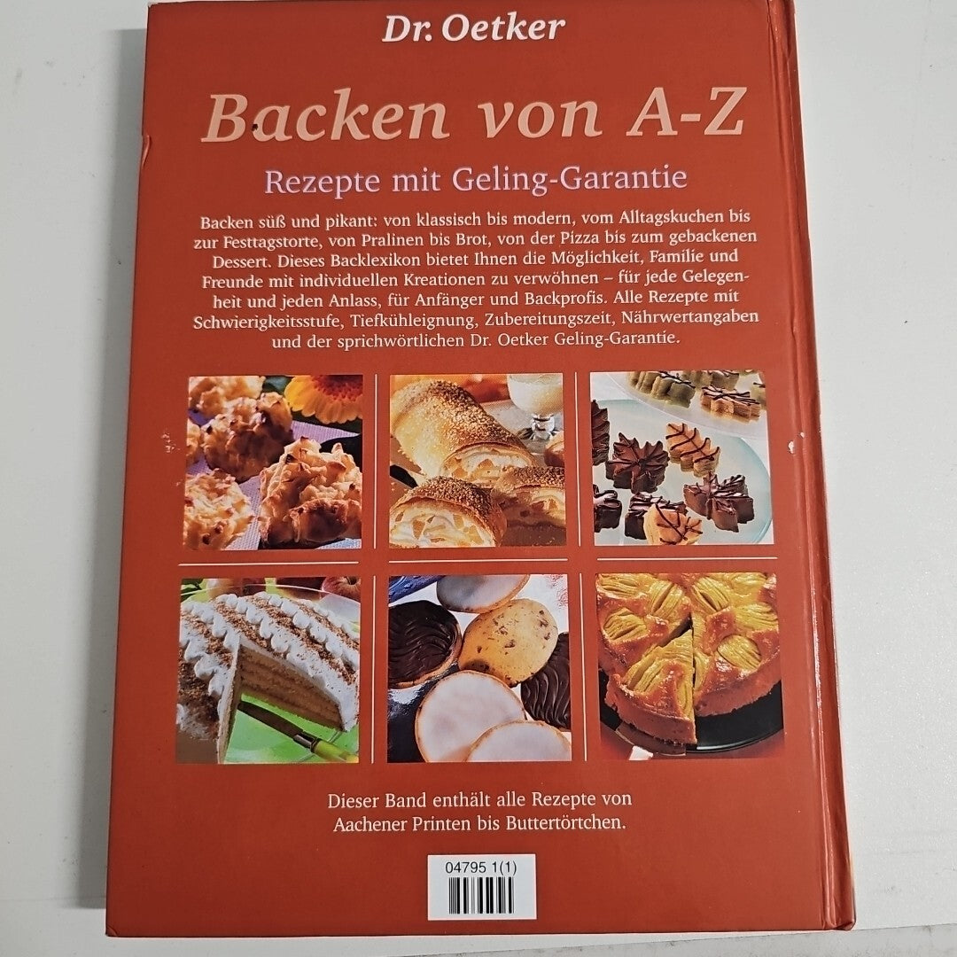 EB1963 Backen Von A-Z, A-B1