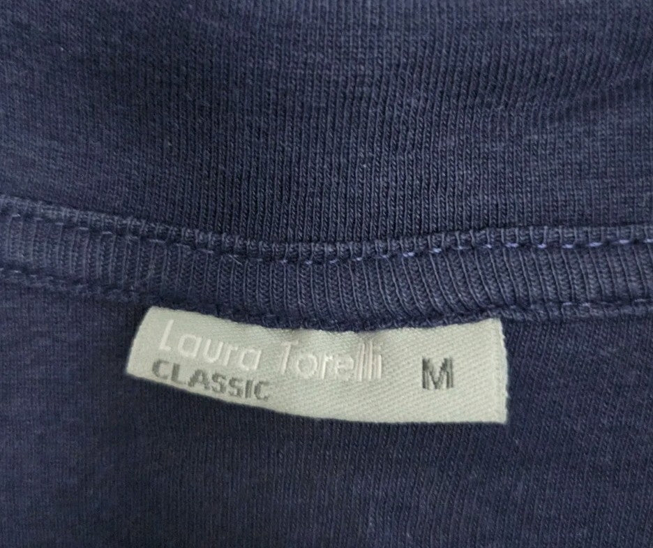 EK9671 Damen T-Shirt von Laura Torelli, blau, Gr.M2