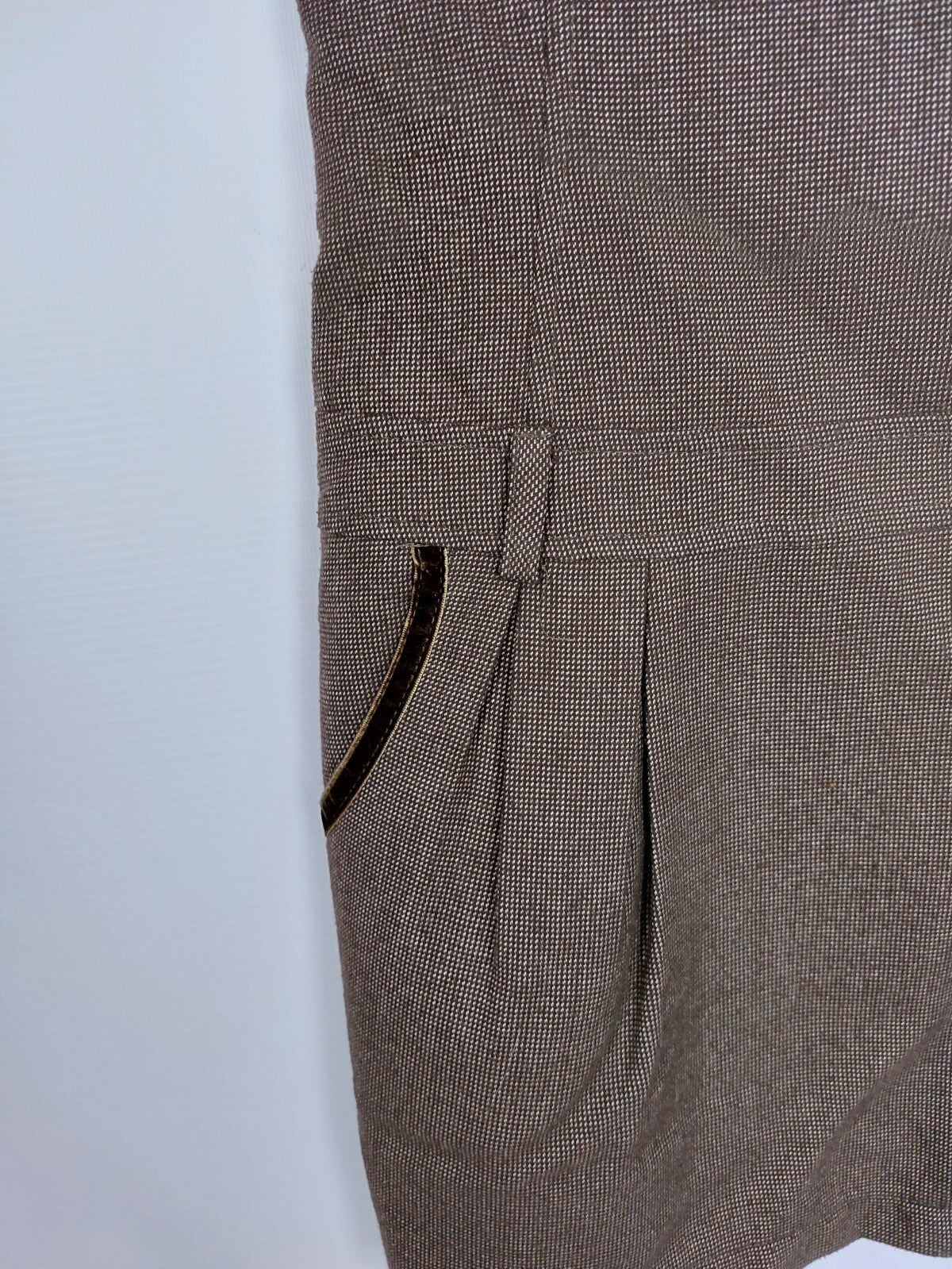 EK3444 Mädchen kleid von Pango, braun, Gr.1401