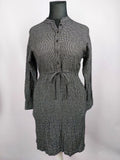 EK0459 Damen Kleid von Comptoir des Cotoniers, schwarz/weiß kariert, gr. M0