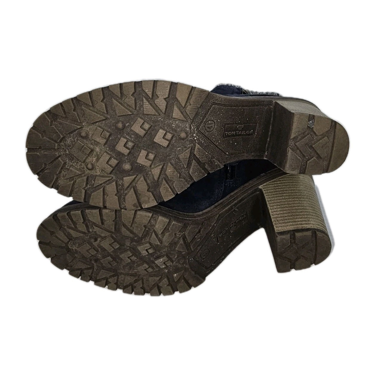 EK791 Damen Stiefelette von Tom Tailor, blau, Gr.417