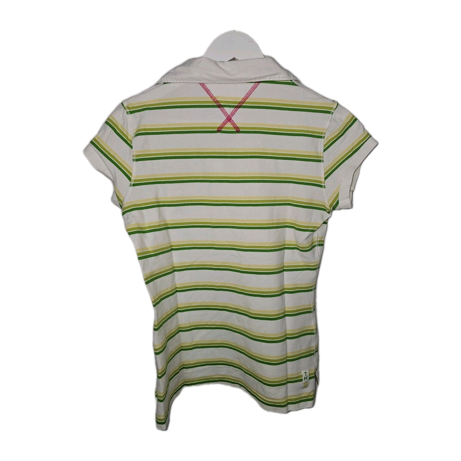 EK8810 Damen T-Shirt von Tommy Hilfiger, grün, Gr.M5