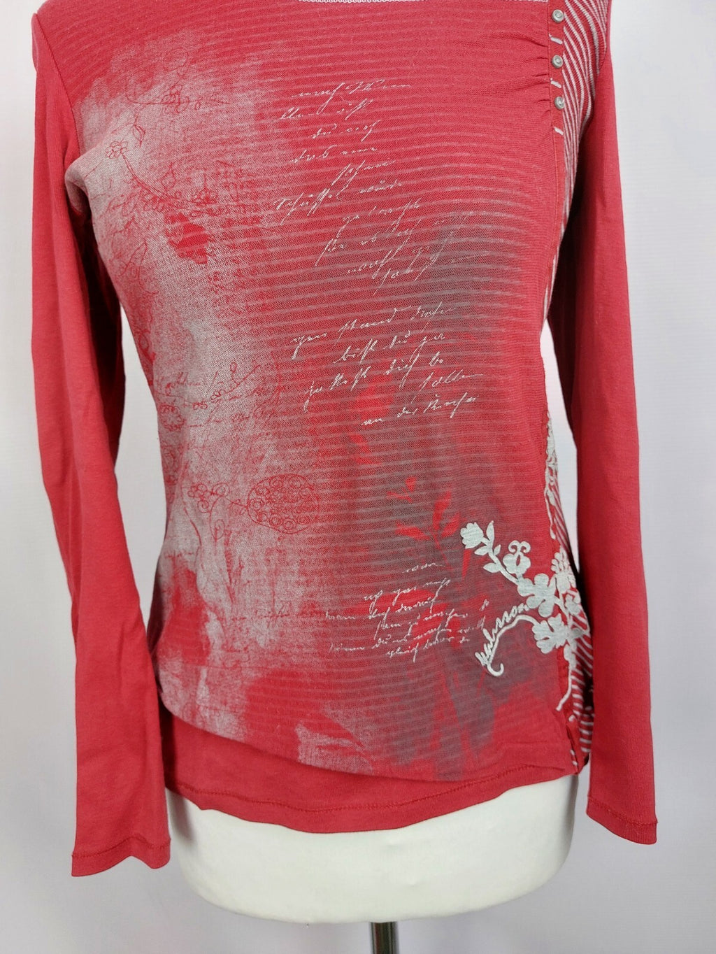 EK4346 Damen Pullover von Kalisson, rot, Gr. S2