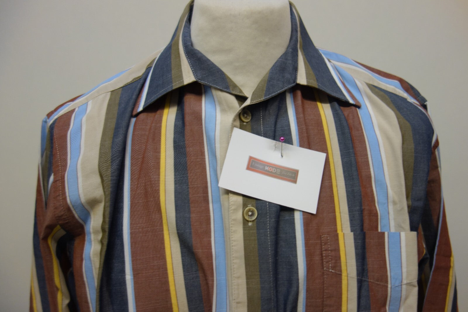 EK2980 Herren Hemd von Walbusch, gestreift, Gr. 41/421