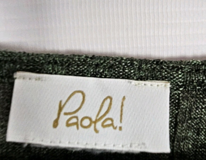 EK8440 Damen Langarmshirt von Paola!, grün, Gr.M2