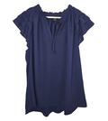 EK8236 Damen Bluse von Shein, Dunkelblau, Gr. XL0