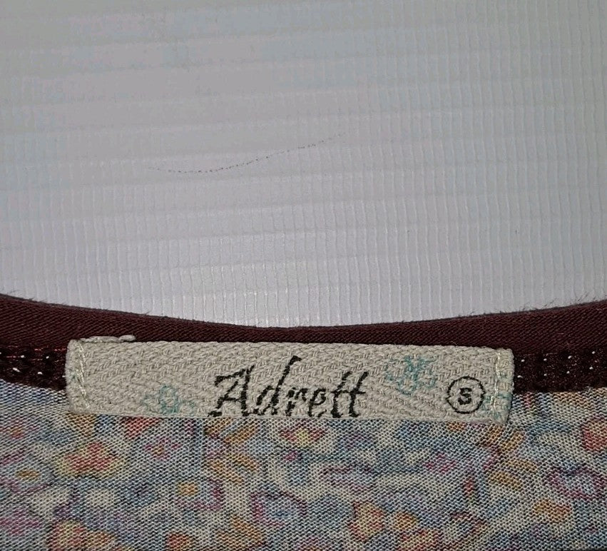 EK8125 Damen Shirt von Adrett, Mehrfarbig, Gr.S1