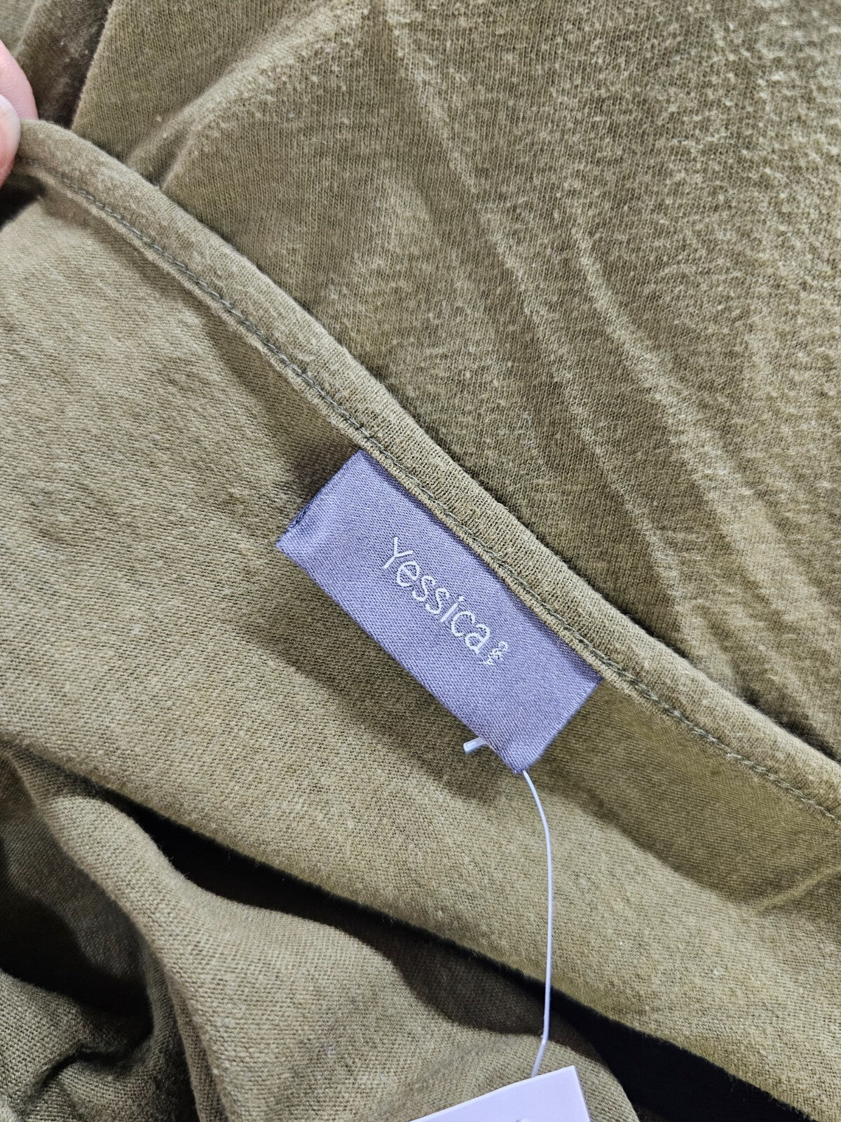 EK2316 Damen T-Shirt von Yessica, grün, Gr.L5