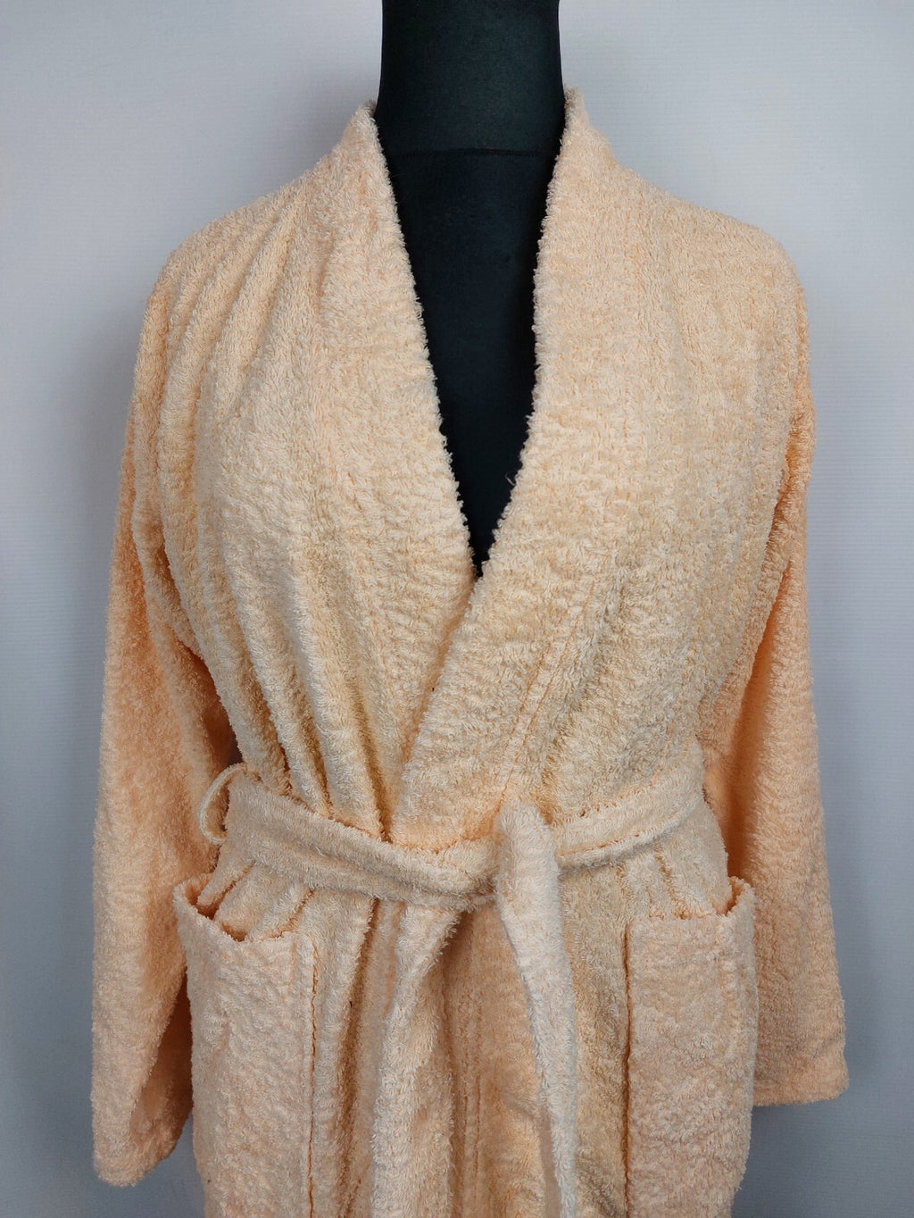 EK4695 Damen Bademantel von Aria Mar, orange, Gr.M1