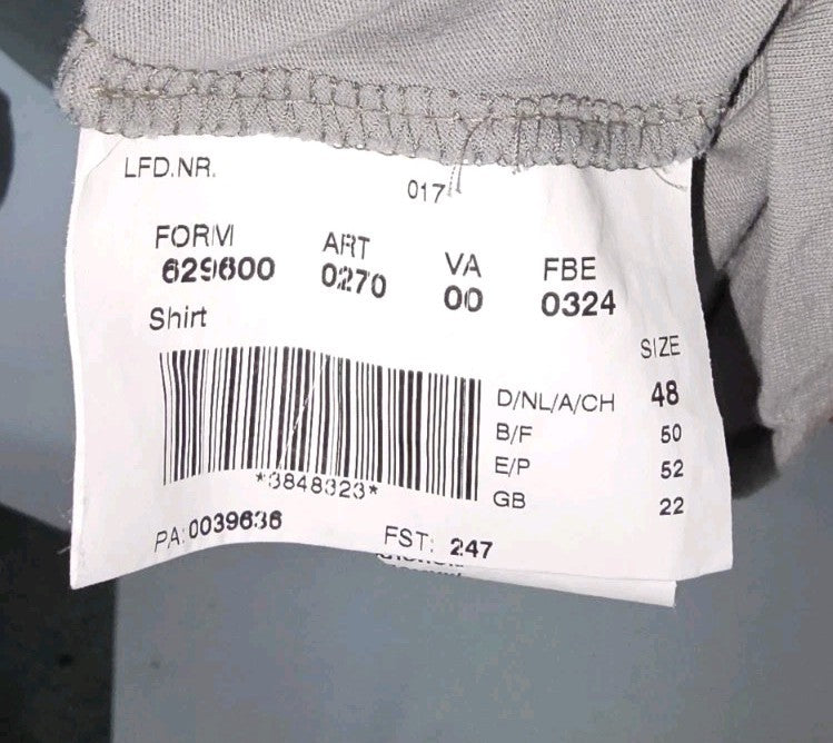 EK9455 Damen T-Shirt Wille Gr.48 Grau2