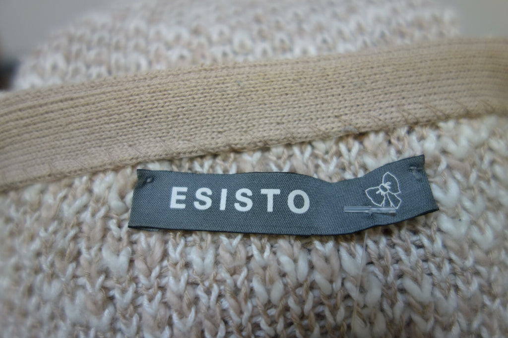 EK1729 Damen Strickjacke von Esisto, beige, Gr. L5
